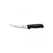 Нож кухонный Victorinox Fibrox (5.6613.12) стальной разделочный лезв.120мм прямая заточка черный