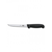 Нож кухонный Victorinox Fibrox (5.6203.15) стальной обвалочный лезв.150мм прямая заточка черный