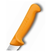 Нож кухонный Victorinox Swibo (5.8429.13) стальной разделочный лезв.180мм прямая заточка желтый