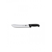 Нож кухонный Victorinox Swibo (5.7403.25) стальной разделочный лезв.250мм прямая заточка черный