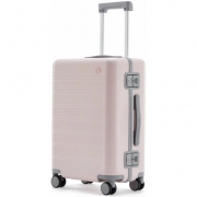 Чемодан NINETYGO Manhatton Frame Luggage 20" розовый (111903)