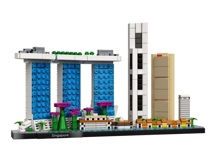 Игрушка CONSTRUCTOR ARCHITECTURE SINGAPUR SKYLINE LEGO
