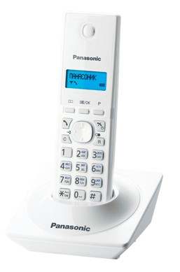 Радиотелефон Dect Panasonic KX-TG1711RUW, белый 
