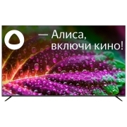 Телевизор LED Hyundai 75" H-LED75BU7005 Яндекс.ТВ Frameless, черный 
