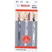 Набор пилок по дереву Bosch 2607011436