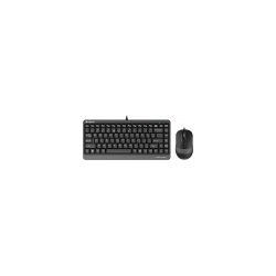 Клавиатура + мышь A4Tech F1110 GREY черный/серый  