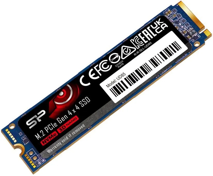 Накопитель SSD Silicon Power PCI-E 4.0 x4 250Gb SP250GBP44UD8505 M-Series UD85 M.2 2280