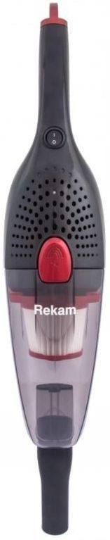 Пылесос ручной Rekam HVVC-1150 75Вт, черный/красный