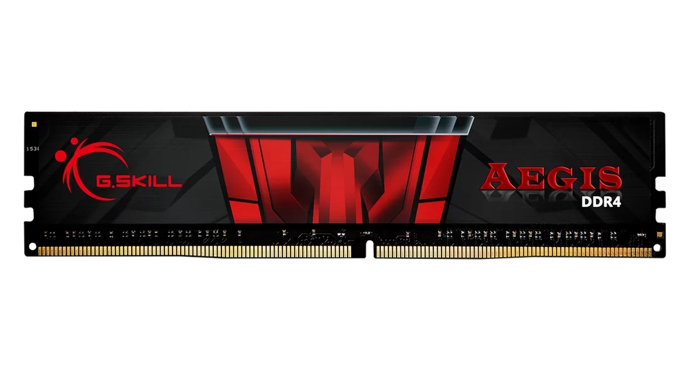 Модуль памяти DDR4 G.SKILL AEGIS 16GB (2x8GB) 3200MHz CL16 (16-18-18-38) 1.35V / F4-3200C16D-16GIS