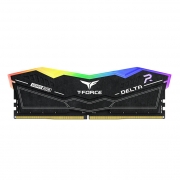 Модуль памяти DDR5 TEAMGROUP T-Force Delta RGB 48GB (2x24GB) 7600MHz CL36 (36-47-47-84) 1.4V / FF3D548G7600HC36EDC01 / Black