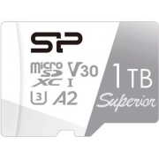 Флеш карта microSDXC 1Tb Class10 Silicon Power SP001TBSTXDA2V20 Superior w/o adapter