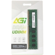 Оперативная память AGI UD128 AGI160008UD128 DDR3 - 8ГБ 1600, DIMM, Ret