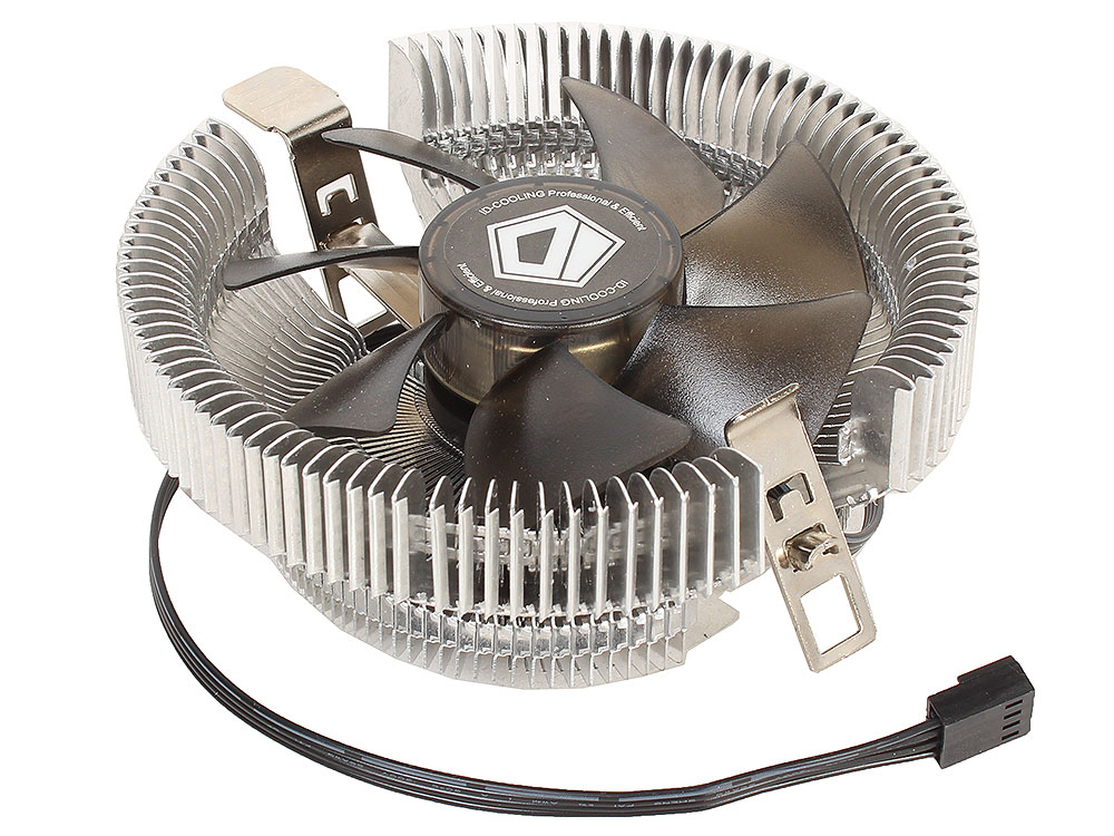 Устройство охлаждения(кулер) ID-Cooling DK-01 Soc-AM4/AM3+/1150/1151/1200 4-pin 29dB Al 95W 195gr Ret