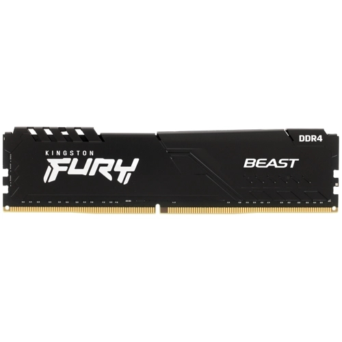Оперативная память Kingston FURY Beast Black DDR4 16GB 2666MHz (KF426C16BB/16)