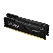 Оперативная память Kingston Fury Beast Black DDR4 64GB (2x32Gb) 3200MHz (KF432C16BBK2/64)