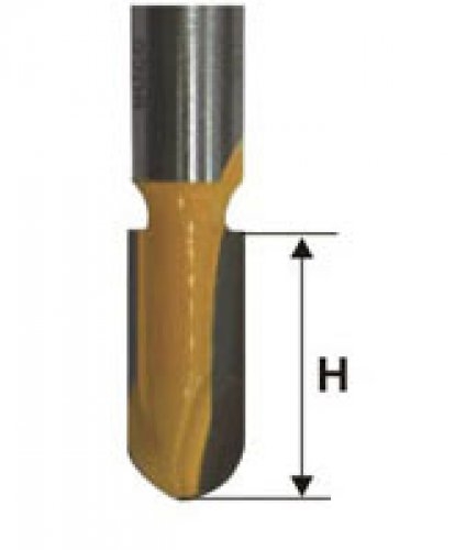 Фреза пазовая галтельная (19х32 мм; R 9.5 мм; хвостовик 12 мм) по дереву Энкор 10508