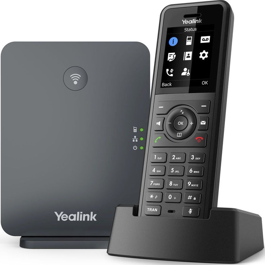 Телефон SIP Yealink W77P, черный