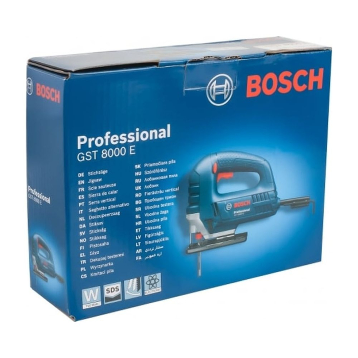 Лобзик Bosch GST 8000 E, 710Вт, картон (060158H000)