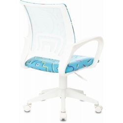 Кресло детское BURO KIDS 1 W-STICKBL голубой  