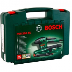 Шлифмашина вибрационная сетевая Bosch PSS 200 AC, 200 Вт, кейс (0603340120)