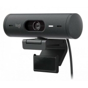 Веб-камера logitech BRIO 500 HD Webcam - GRAPHITE - USB, черный