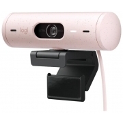Веб-камера logitech BRIO 500 HD Webcam - ROSE - USB, розовый