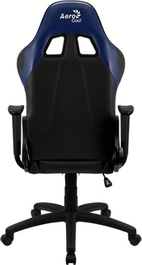 Кресло игровое Aerocool AС100 AIR черный/синий