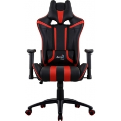 Кресло игровое Aerocool 516668 черный/красный сиденье черный/красный ПВХ/полиуретан крестовина металл