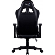 Кресло игровое Aerocool 516343 черный сиденье черный ПВХ/полиуретан крестовина металл