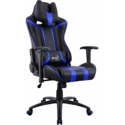 Кресло игровое Aerocool 516670 черный/синий сиденье черный/синий ПВХ/полиуретан крестовина металл
