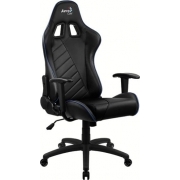 Кресло игровое Aerocool AС110 BLACK BLUE черный/синий  