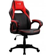 Кресло игровое Aerocool AС40C AIR черный/красный