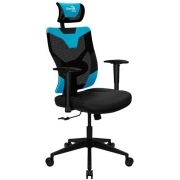 Кресло игровое Aerocool Guardian, черный/голубой