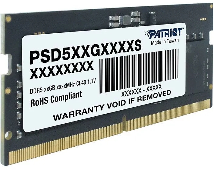 Модуль памяти Patriot DDR5 16Gb 5600MHz (PSD516G560081S)