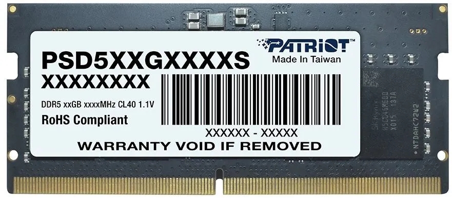 Модуль памяти Patriot DDR5 16Gb 5600MHz (PSD516G560081S)