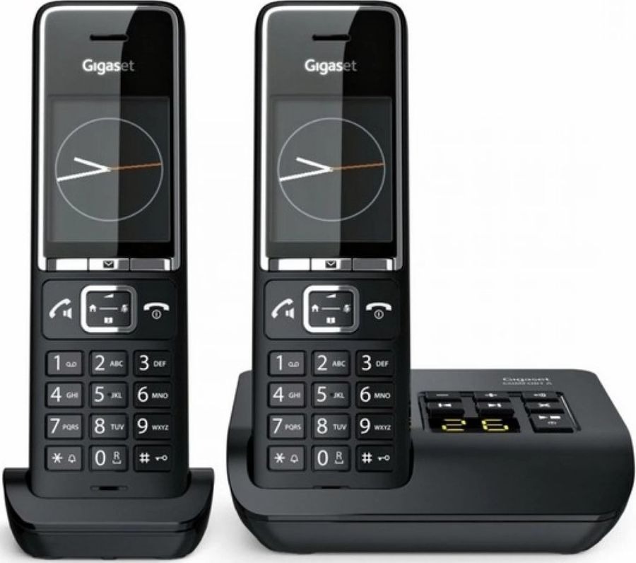 Телефон Dect Gigaset 550A DUO RUS, черный 
