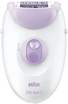 Эпилятор Braun LEGS 3170 белый/розовый
