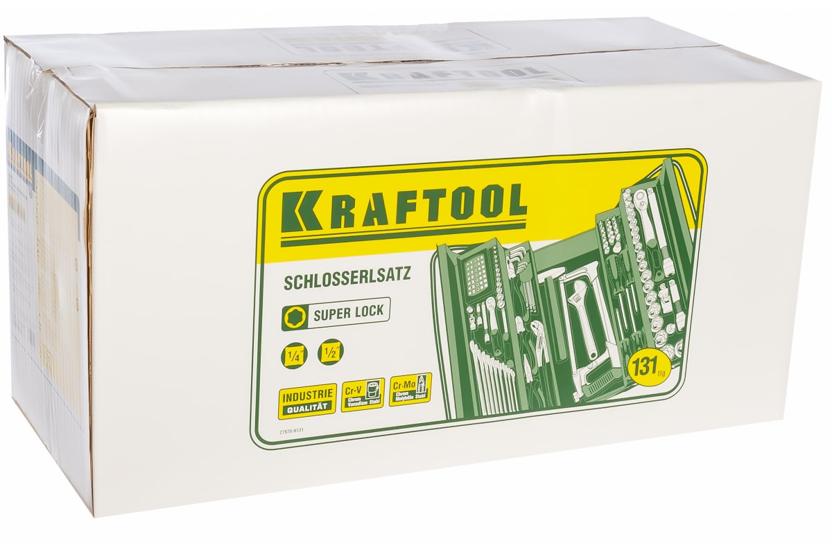 Набор инструментов Kraftool 27978-H131 (131 предмет)