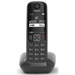 Телефон Dect Gigaset AS690 RUS SYS, черный