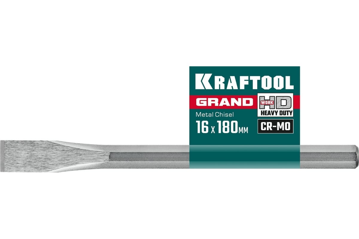 Слесарное зубило по металлу KRAFTOOL Grand 16x180 мм 2103-16