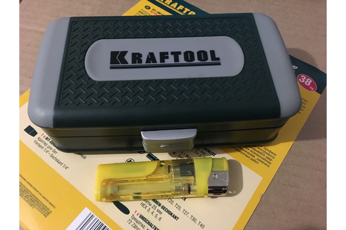 Набор инструментов Kraftool INDUSTRIE 27970-H38 (1/4