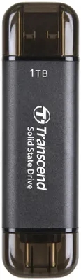 Накопитель SSD Transcend USB-C 1Tb TS1TESD310C серый  
