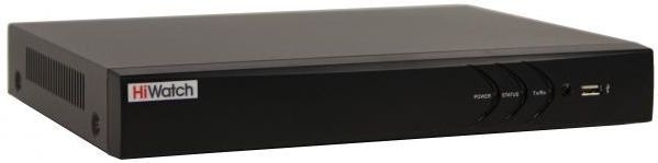 Видеорегистратор NVR (сетевой) HIWATCH DS-N308(D), черный