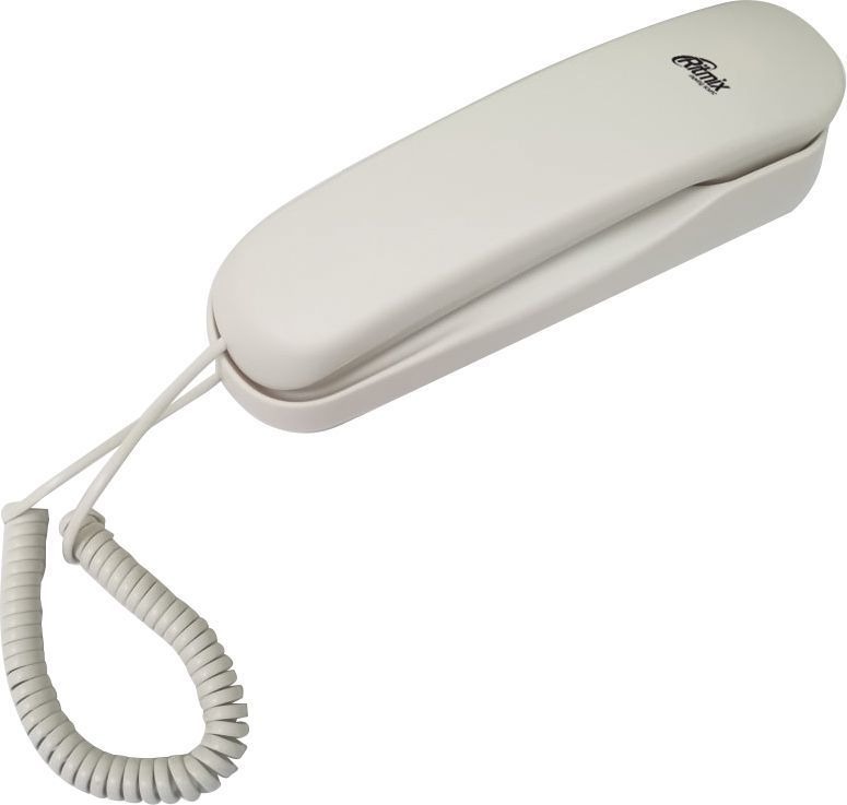 Телефон проводной Ritmix RT-002, белый