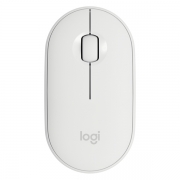 Мышь Logitech Pebble M350, белый (910-005716)