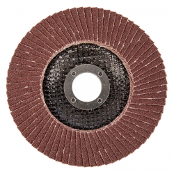 Круг лепестковый торцевой, P 100, 125 х 22.2 мм Matrix