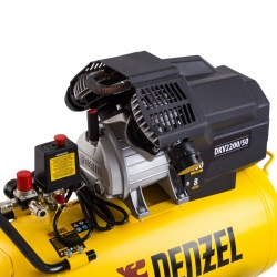 Воздушный компрессор DENZEL DKV2200/50,Х-PRO 2,2 кВт, 400 л/мин, 50 л 58083