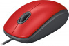 Мышь Logitech M110, красный/серый 