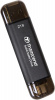 Накопитель SSD Transcend USB-C 2TB TS2TESD310C, серый
