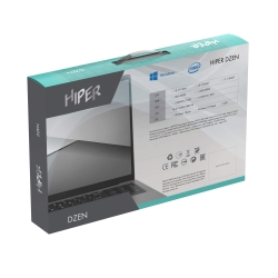 Ноутбук HIPER DZEN H1569O5165DMP, серебристый 